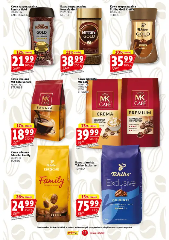 Prim Market - gazetka promocyjna Gazetka od czwartku 08.01 do środy 14.01 - strona 11