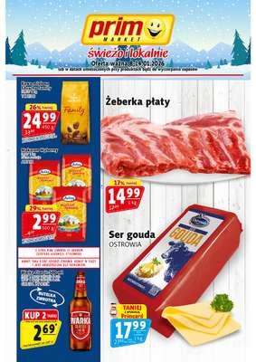 Prim Market - gazetka promocyjna Gazetka od czwartku 08.01 do środy 14.01