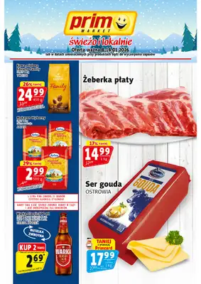 Prim Market - gazetka promocyjna Gazetka od czwartku 08.01 do środy 14.01