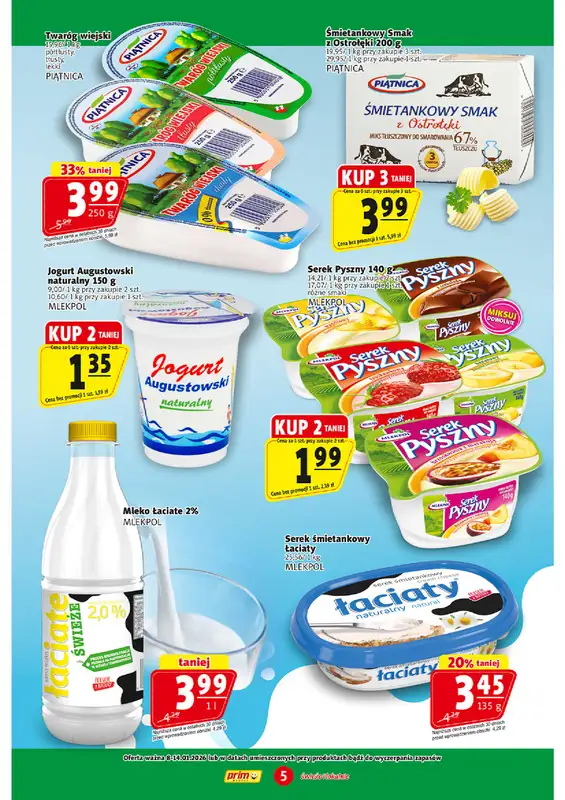 Prim Market - gazetka promocyjna Gazetka od czwartku 08.01 do środy 14.01 - strona 5
