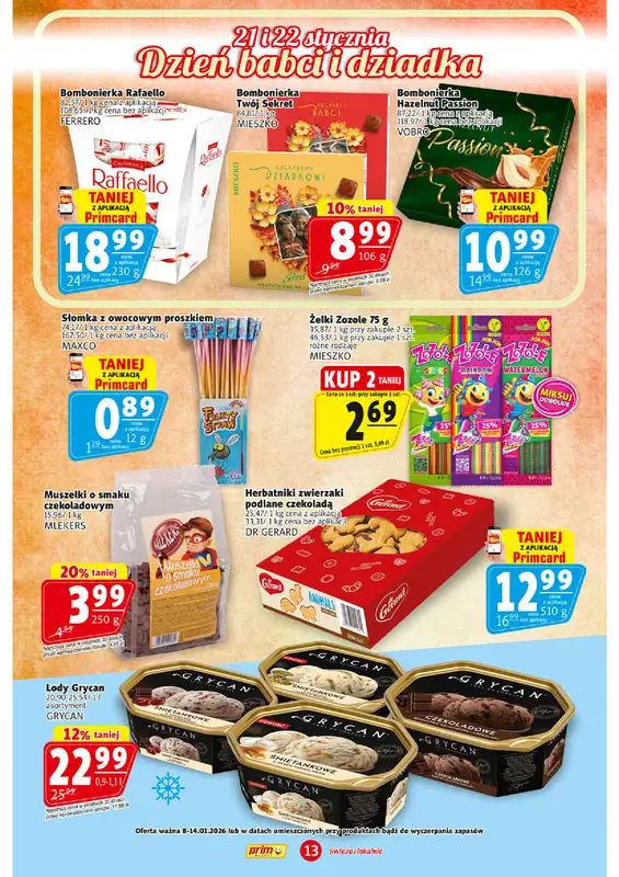 Prim Market - gazetka promocyjna Gazetka od czwartku 08.01 do środy 14.01 - strona 13
