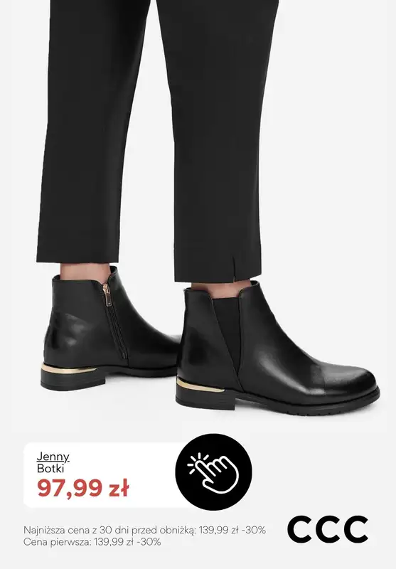 CCC - gazetka promocyjna EXTRA -15% na buty zimowe i akcesoria przy zakupie min. 2 produktów od środy 07.01  - strona 4