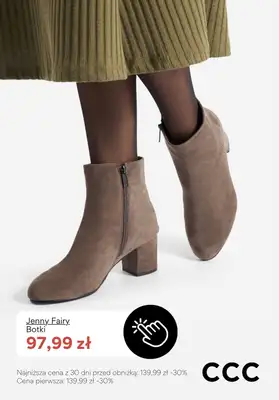 CCC - gazetka promocyjna EXTRA -15% na buty zimowe i akcesoria przy zakupie min. 2 produktów od środy 07.01  - strona 6