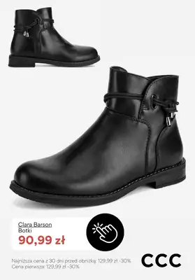 CCC - gazetka promocyjna EXTRA -15% na buty zimowe i akcesoria przy zakupie min. 2 produktów od środy 07.01  - strona 2