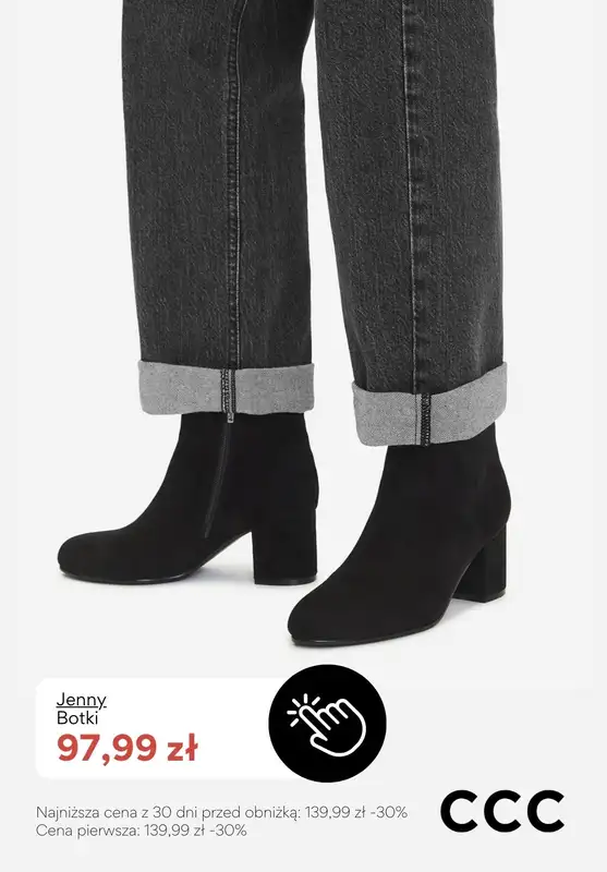 CCC - gazetka promocyjna EXTRA -15% na buty zimowe i akcesoria przy zakupie min. 2 produktów od środy 07.01  - strona 5