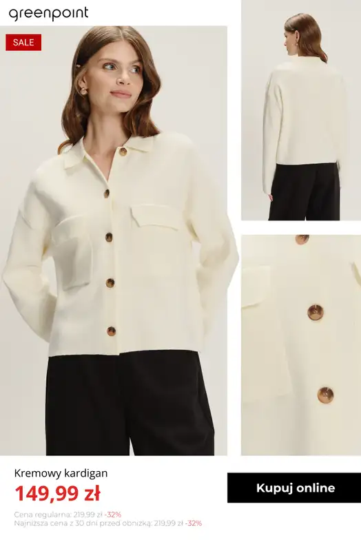 Greenpoint - gazetka promocyjna Stylowe swetry w SUPER cenach! od środy 07.01  - strona 5