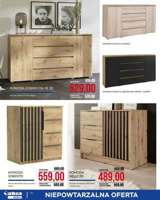 Abra Meble - gazetka promocyjna Niepowtarzalna oferta od środy 07.01 do soboty 31.01 - strona 18