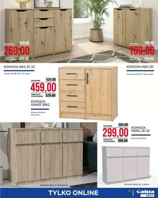 Abra Meble - gazetka promocyjna Niepowtarzalna oferta od środy 07.01 do soboty 31.01 - strona 19