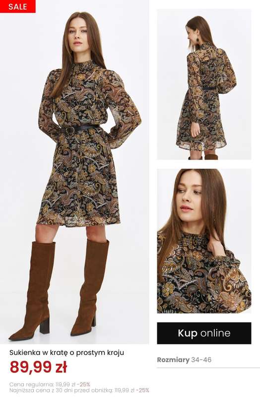 Top Secret - gazetka promocyjna Sukienki od 69,99 zł od środy 07.01 do wtorku 20.01 - strona 7