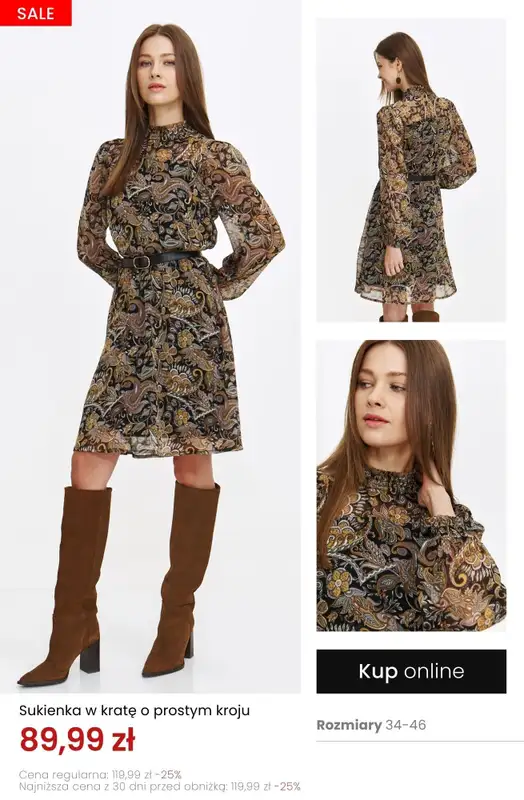 Top Secret - gazetka promocyjna Sukienki od 69,99 zł od środy 07.01 do wtorku 20.01 - strona 7