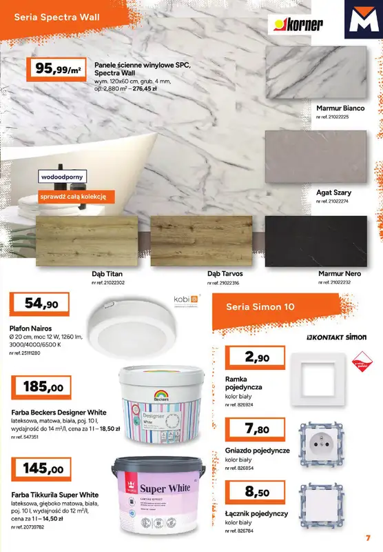 Bricoman - gazetka promocyjna Gazetka od środy 07.01 do niedzieli 01.02 - strona 7