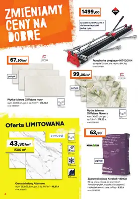 Bricoman - gazetka promocyjna Gazetka od środy 07.01 do niedzieli 01.02 - strona 4