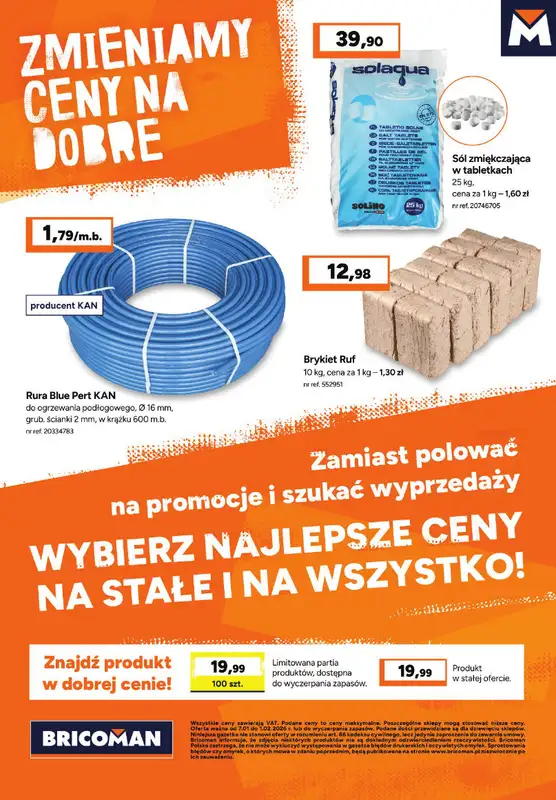 Bricoman - gazetka promocyjna Gazetka od środy 07.01 do niedzieli 01.02 - strona 12