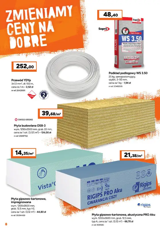 Bricoman - gazetka promocyjna Gazetka od środy 07.01 do niedzieli 01.02 - strona 8