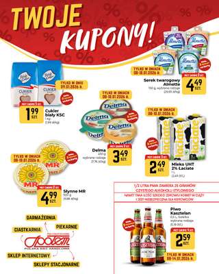 Społem Częstochowa - gazetka promocyjna Plakaty promocyjne od czwartku 08.01 do środy 14.01 - strona 2