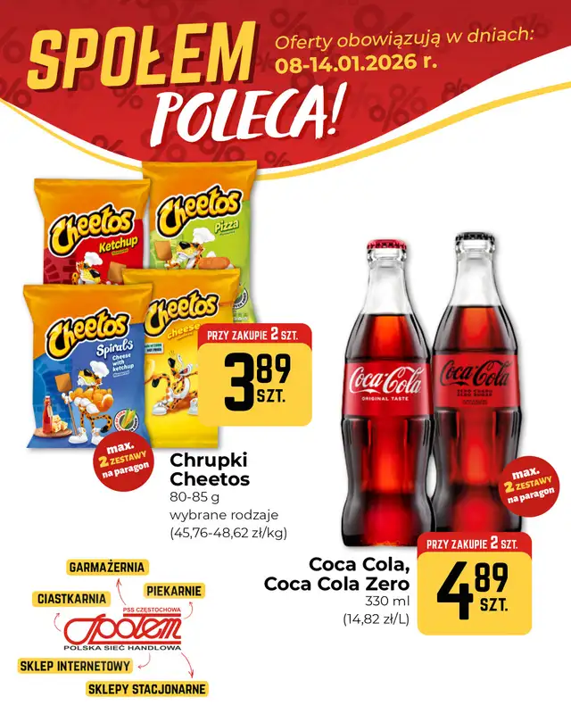 Społem Częstochowa - gazetka promocyjna Plakaty promocyjne   - strona 3