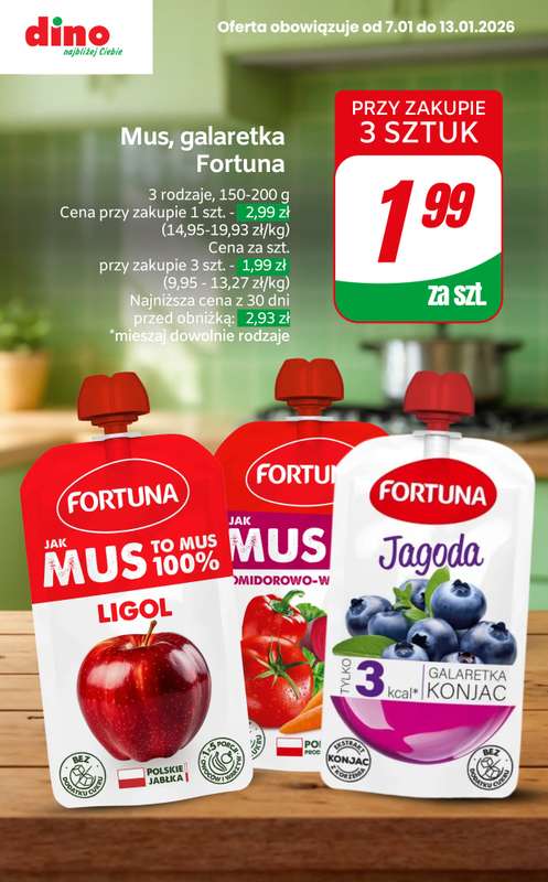 Dino - gazetka promocyjna OKAZJE na zdrowy start! od czwartku 08.01 do wtorku 13.01 - strona 6