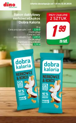 Dino - gazetka promocyjna OKAZJE na zdrowy start! od czwartku 08.01 do wtorku 13.01 - strona 7