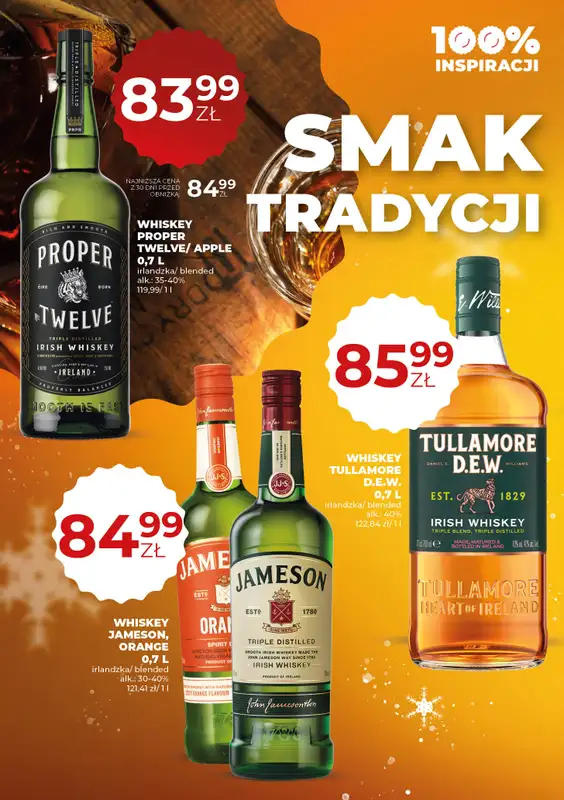 Duży Ben - gazetka promocyjna Gazetka  alkoholowa od czwartku 08.01 do środy 04.02 - strona 14