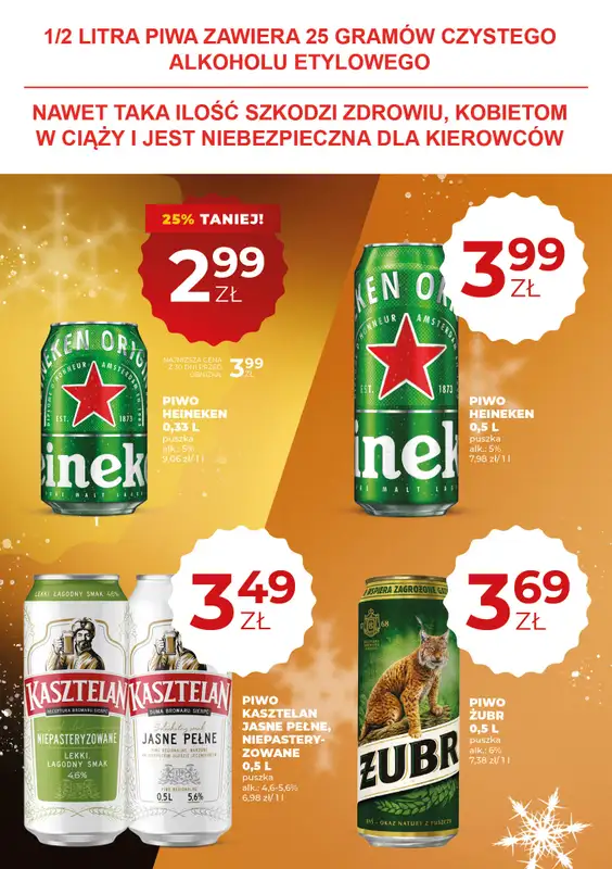 Duży Ben - gazetka promocyjna Gazetka piwna od czwartku 08.01 do środy 21.01 - strona 6