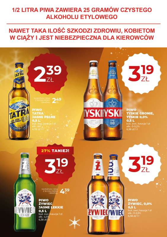 Duży Ben - gazetka promocyjna Gazetka piwna od czwartku 08.01 do środy 21.01 - strona 2