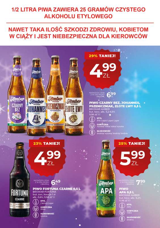 Duży Ben - gazetka promocyjna Gazetka piwna od czwartku 08.01 do środy 21.01 - strona 10