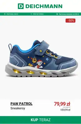 Deichmann - gazetka promocyjna Do -50% na buty dziecięce od środy 07.01  - strona 6
