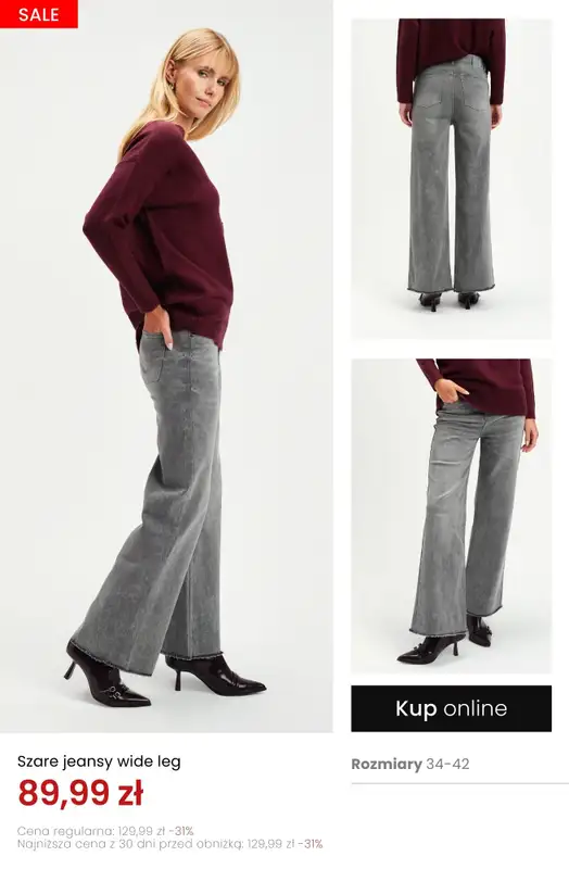 Top Secret - gazetka promocyjna SALE do -50% od środy 07.01 do poniedziałku 19.01 - strona 8