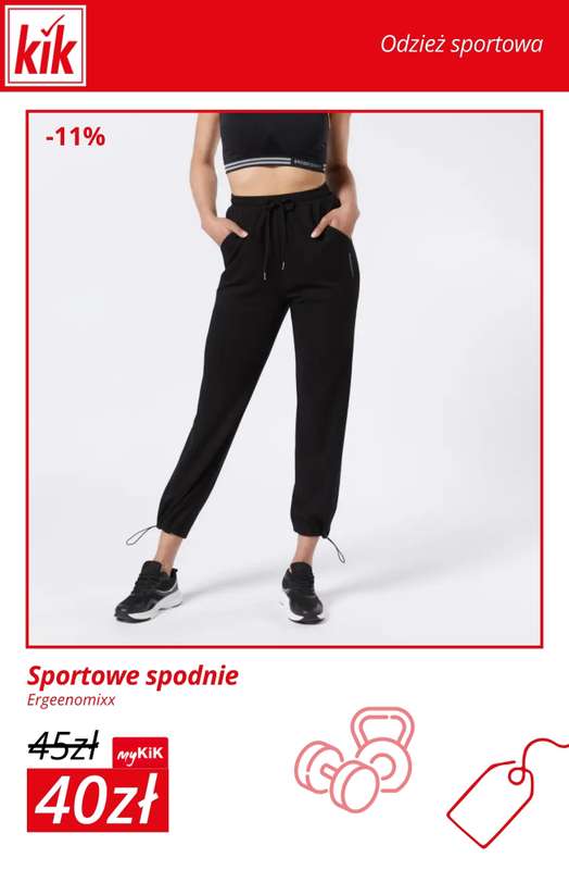 KiK - gazetka promocyjna Odzież sportowa już od 10 zł – sprawdź okazje od środy 07.01  - strona 6