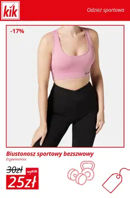 KiK - gazetka promocyjna Odzież sportowa już od 10 zł – sprawdź okazje od środy 07.01  - strona 4