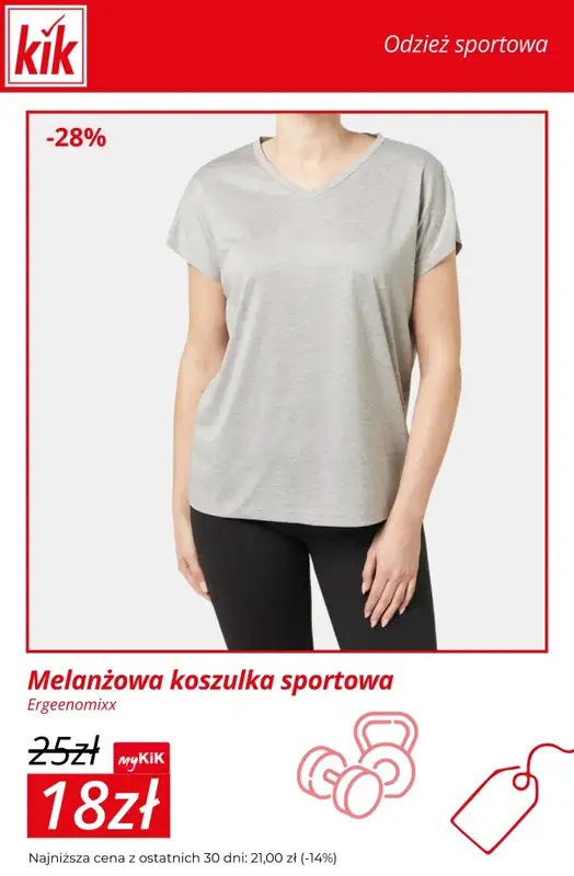 KiK - gazetka promocyjna Odzież sportowa już od 10 zł – sprawdź okazje od środy 07.01  - strona 2