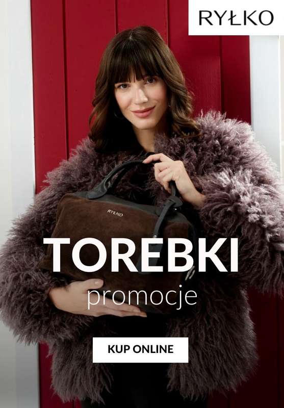 Ryłko - gazetka promocyjna PROMOCJE na torebki od środy 07.01 