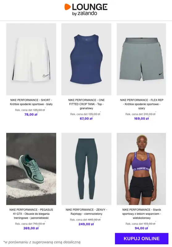 Lounge by Zalando - gazetka promocyjna Specjalne okazje: Nike Performance od środy 07.01 do soboty 10.01 - strona 6