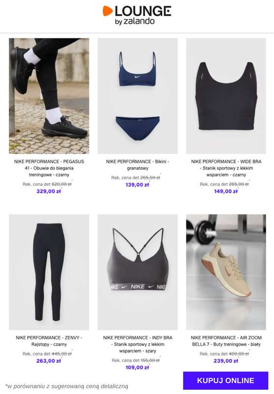 Lounge by Zalando - gazetka promocyjna Specjalne okazje: Nike Performance od środy 07.01 do soboty 10.01 - strona 7