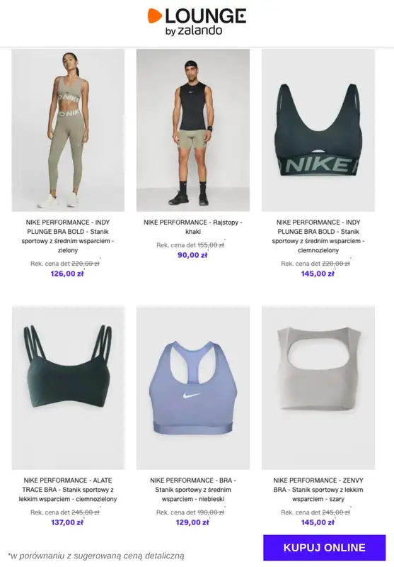 Lounge by Zalando - gazetka promocyjna Specjalne okazje: Nike Performance od środy 07.01 do soboty 10.01 - strona 11