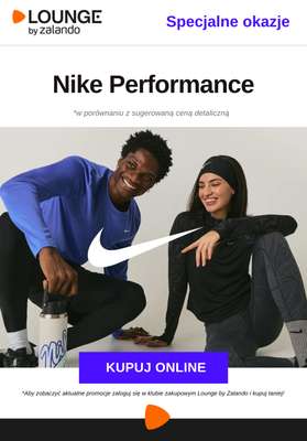Lounge by Zalando - gazetka promocyjna Specjalne okazje: Nike Performance od środy 07.01 do soboty 10.01