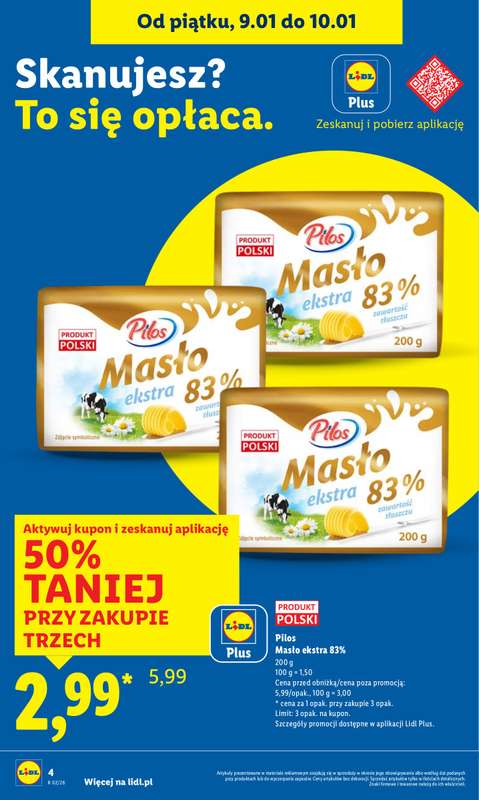 Lidl - gazetka promocyjna Oferta od czwartku od czwartku 08.01 do soboty 10.01 - strona 4