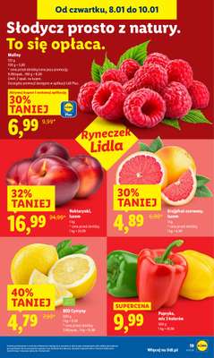Lidl - gazetka promocyjna Oferta od czwartku od czwartku 08.01 do soboty 10.01 - strona 21