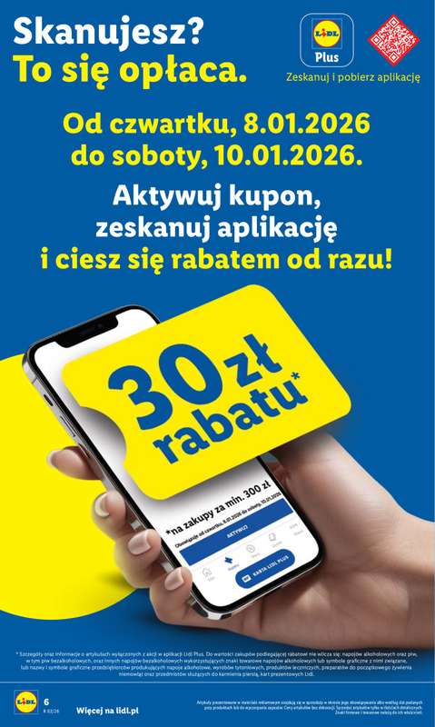 Lidl - gazetka promocyjna Oferta od czwartku od czwartku 08.01 do soboty 10.01 - strona 6
