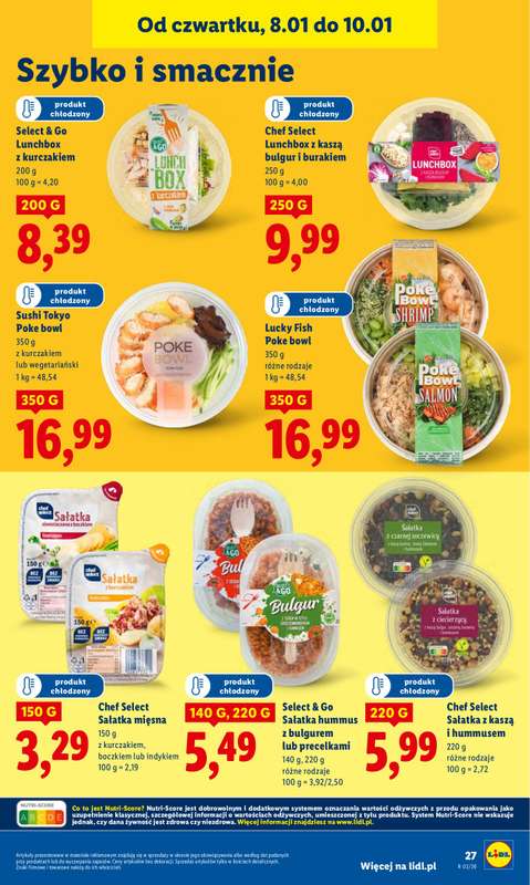 Lidl - gazetka promocyjna Oferta od czwartku od czwartku 08.01 do soboty 10.01 - strona 29