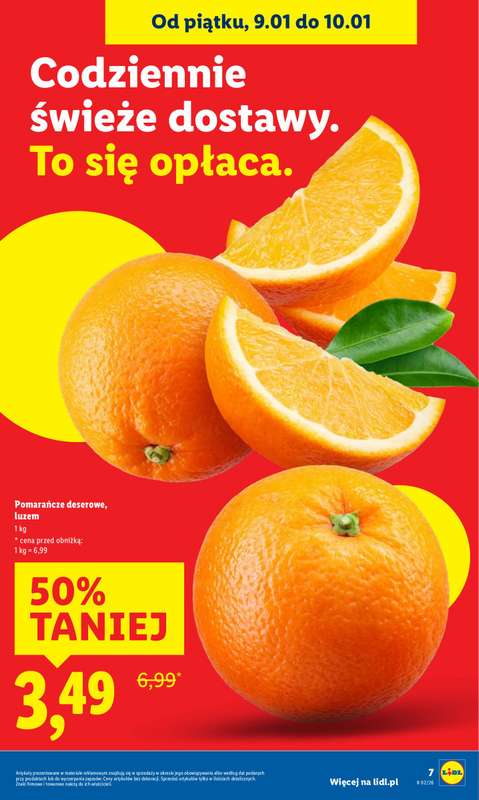 Lidl - gazetka promocyjna Oferta od czwartku od czwartku 08.01 do soboty 10.01 - strona 7
