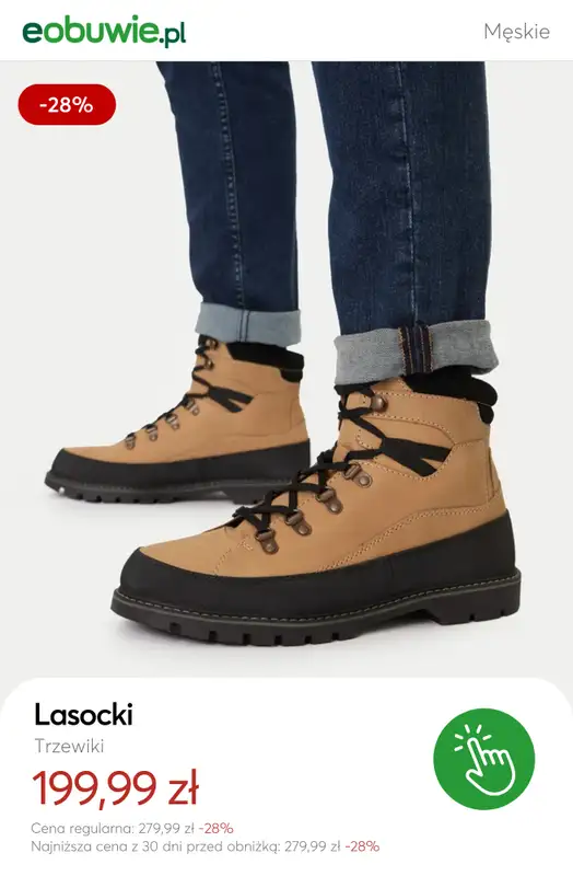 eobuwie.pl - gazetka promocyjna Buty męskie do -50% od środy 07.01 do niedzieli 18.01 - strona 9