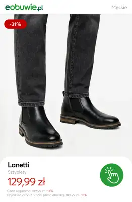 eobuwie.pl - gazetka promocyjna Buty męskie do -50% od środy 07.01 do niedzieli 18.01 - strona 4