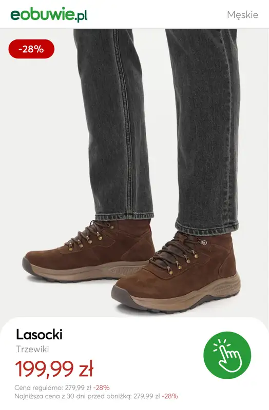 eobuwie.pl - gazetka promocyjna Buty męskie do -50% od środy 07.01 do niedzieli 18.01 - strona 7