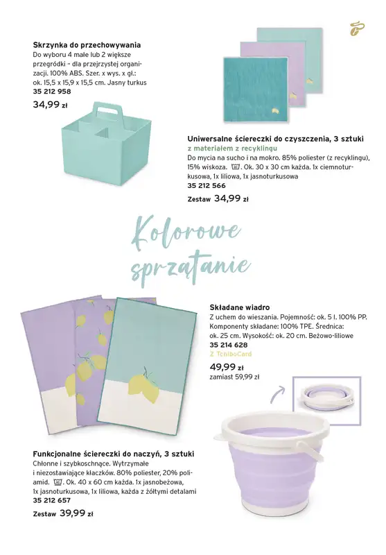 Tchibo - gazetka promocyjna Cytrynowa świeżość od wtorku 13.01 do niedzieli 15.02 - strona 3