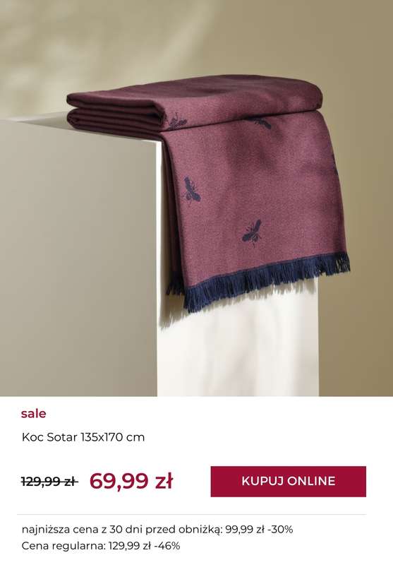 home&you - gazetka promocyjna SALE: tekstylia sypialniane od środy 07.01 do środy 14.01 - strona 4