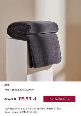 home&you - gazetka promocyjna SALE: tekstylia sypialniane od środy 07.01 do środy 14.01 - strona 3