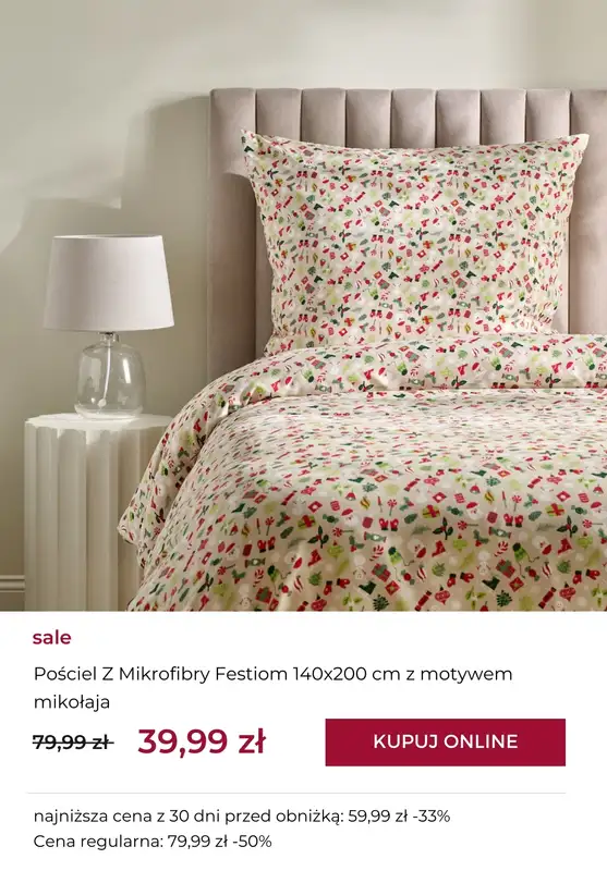 home&you - gazetka promocyjna SALE: tekstylia sypialniane od środy 07.01 do środy 14.01 - strona 5