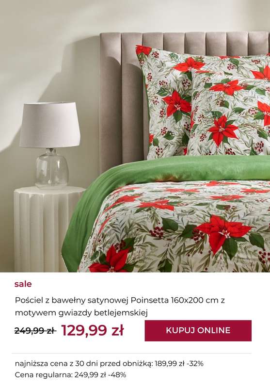 home&you - gazetka promocyjna SALE: tekstylia sypialniane od środy 07.01 do środy 14.01 - strona 9