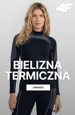 4F - gazetka promocyjna Bielizna termiczna – ciepła baza na chłodne dni od środy 07.01 